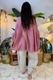 Made in Italy Santos Artist Smock Indian Pink /15 =